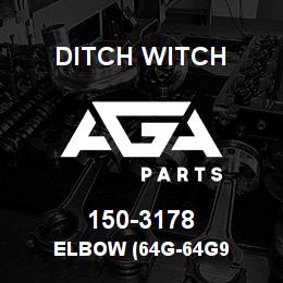 150-3178 Ditch Witch ELBOW (64G-64G9 | AGA Parts