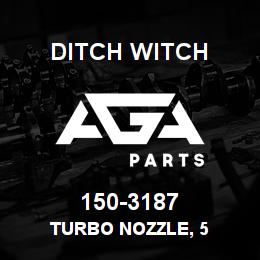 150-3187 Ditch Witch TURBO NOZZLE, 5 | AGA Parts