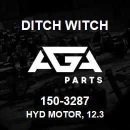 150-3287 Ditch Witch HYD MOTOR, 12.3 | AGA Parts