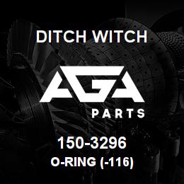 150-3296 Ditch Witch O-RING (-116) | AGA Parts