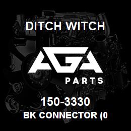 150-3330 Ditch Witch BK CONNECTOR (0 | AGA Parts