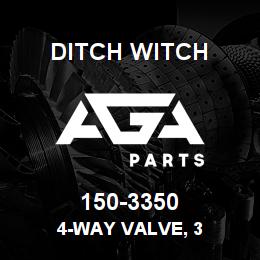 150-3350 Ditch Witch 4-WAY VALVE, 3 | AGA Parts
