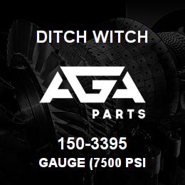 150-3395 Ditch Witch GAUGE (7500 PSI | AGA Parts
