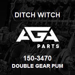 150-3470 Ditch Witch DOUBLE GEAR PUM | AGA Parts