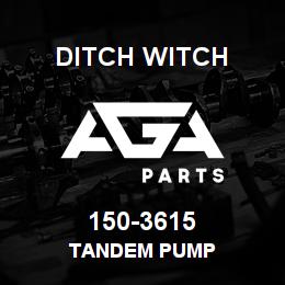 150-3615 Ditch Witch TANDEM PUMP | AGA Parts
