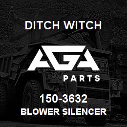 150-3632 Ditch Witch BLOWER SILENCER | AGA Parts
