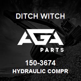 150-3674 Ditch Witch HYDRAULIC COMPR | AGA Parts