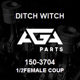 150-3704 Ditch Witch 1/2FEMALE COUP | AGA Parts