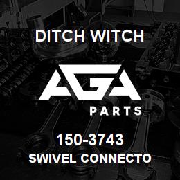150-3743 Ditch Witch SWIVEL CONNECTO | AGA Parts