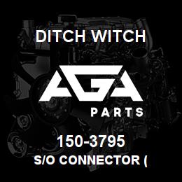 150-3795 Ditch Witch S/O CONNECTOR ( | AGA Parts