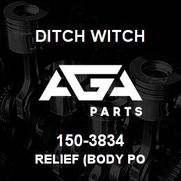 150-3834 Ditch Witch RELIEF (BODY PO | AGA Parts