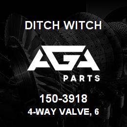 150-3918 Ditch Witch 4-WAY VALVE, 6 | AGA Parts