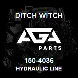 150-4036 Ditch Witch HYDRAULIC LINE | AGA Parts