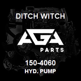 150-4060 Ditch Witch HYD. PUMP | AGA Parts