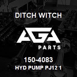 150-4083 Ditch Witch HYD PUMP PJ12 1 | AGA Parts