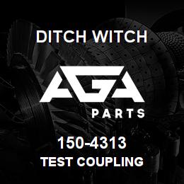 150-4313 Ditch Witch TEST COUPLING | AGA Parts