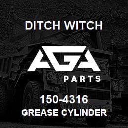 150-4316 Ditch Witch GREASE CYLINDER | AGA Parts