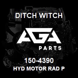 150-4390 Ditch Witch HYD MOTOR RAD P | AGA Parts