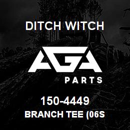 150-4449 Ditch Witch BRANCH TEE (06S | AGA Parts
