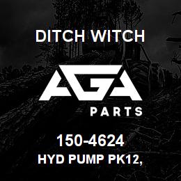 150-4624 Ditch Witch HYD PUMP PK12, | AGA Parts
