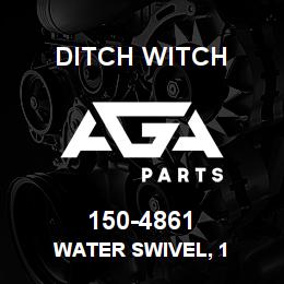150-4861 Ditch Witch WATER SWIVEL, 1 | AGA Parts