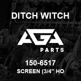 150-6517 Ditch Witch SCREEN (3/4" HO | AGA Parts