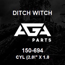 150-694 Ditch Witch CYL (2.0" X 1.0 | AGA Parts