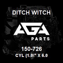 150-726 Ditch Witch CYL (1.0" X 6.0 | AGA Parts