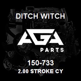 150-733 Ditch Witch 2.00 STROKE CY | AGA Parts
