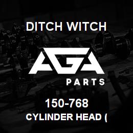 150-768 Ditch Witch CYLINDER HEAD ( | AGA Parts