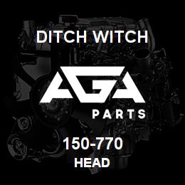 150-770 Ditch Witch HEAD | AGA Parts