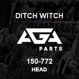 150-772 Ditch Witch HEAD | AGA Parts