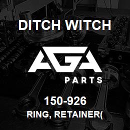 150-926 Ditch Witch RING, RETAINER( | AGA Parts