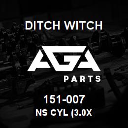 151-007 Ditch Witch NS CYL (3.0X | AGA Parts