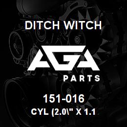 151-016 Ditch Witch CYL (2.0" X 1.1 | AGA Parts