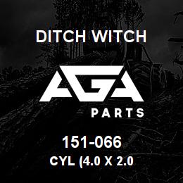 151-066 Ditch Witch CYL (4.0 X 2.0 | AGA Parts