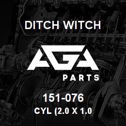 151-076 Ditch Witch CYL (2.0 X 1.0 | AGA Parts
