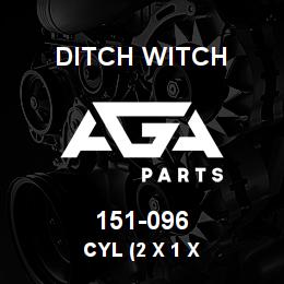 151-096 Ditch Witch CYL (2 X 1 X | AGA Parts