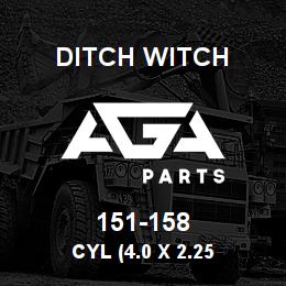 151-158 Ditch Witch CYL (4.0 X 2.25 | AGA Parts