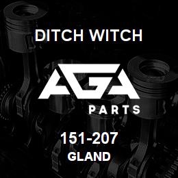 151-207 Ditch Witch GLAND | AGA Parts