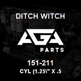 151-211 Ditch Witch CYL (1.25" X .5 | AGA Parts