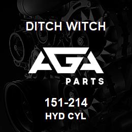 151-214 Ditch Witch HYD CYL | AGA Parts