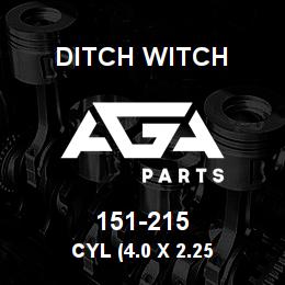 151-215 Ditch Witch CYL (4.0 X 2.25 | AGA Parts
