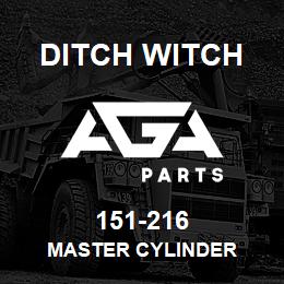 151-216 Ditch Witch MASTER CYLINDER | AGA Parts