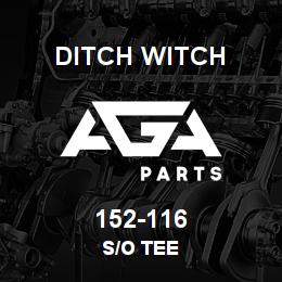 152-116 Ditch Witch S/O TEE | AGA Parts