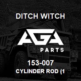 153-007 Ditch Witch CYLINDER ROD (1 | AGA Parts