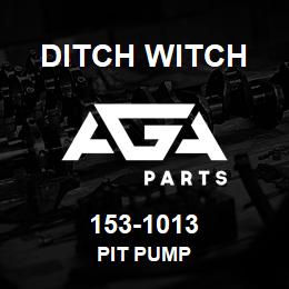 153-1013 Ditch Witch PIT PUMP | AGA Parts