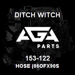 153-122 Ditch Witch HOSE (06OFX90S | AGA Parts