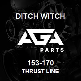153-170 Ditch Witch THRUST LINE | AGA Parts