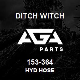 153-364 Ditch Witch HYD HOSE | AGA Parts